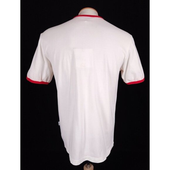 Sunnei Logo T-Shirt Size S Mens White Red $175 - Picture 10 of 16